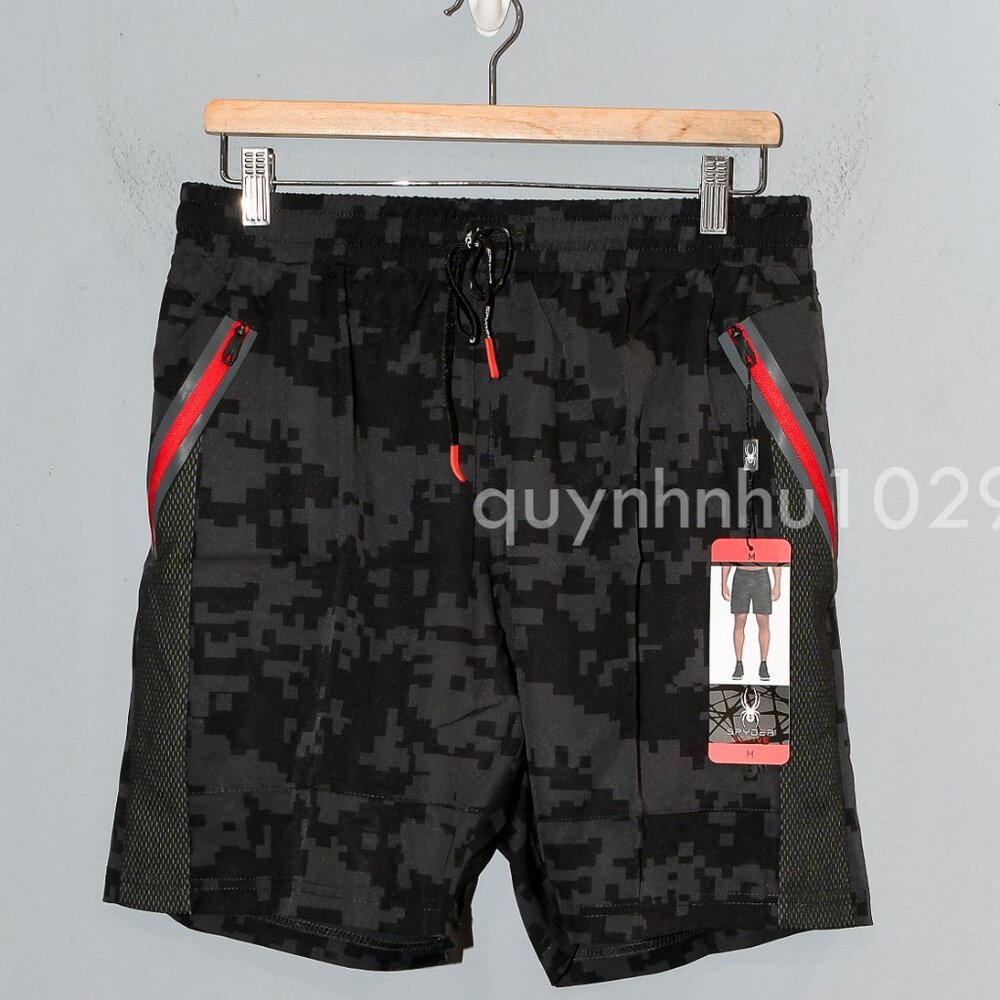 Spyder Active Men’s Woven Short black - Picture 2 of 9